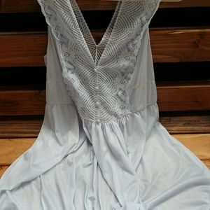 Vtg sheer night gown